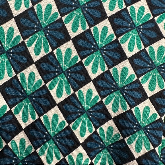 NEW with tags. King Louie large "Mona" dress in Mazapan Black, geometric pattern - Picture 9 of 10